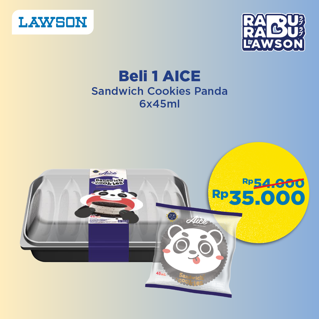 Rabu Rabu Lawson Diskon Hingga 40%! Aice Edition!